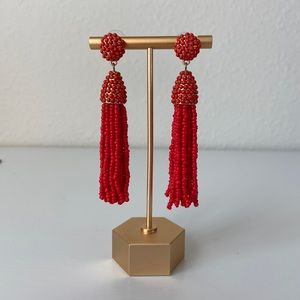 Beaded Tassel Earrings